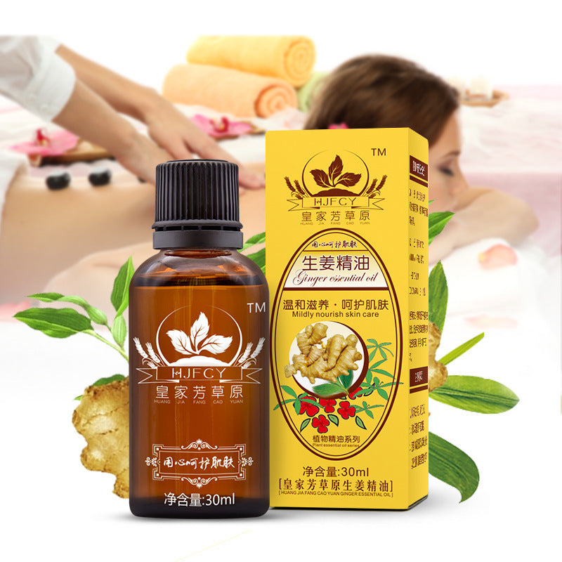 Luxury Body Massage Oil with Ginger Extract - 30ML