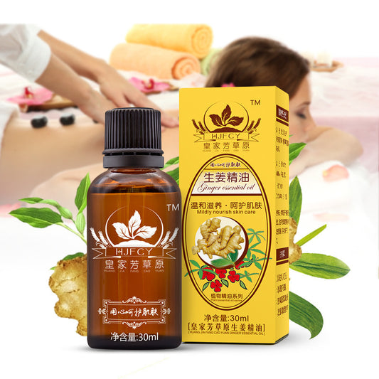 Luxury Body Massage Oil with Ginger Extract - 30ML