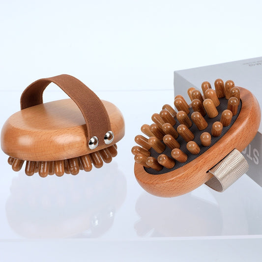 Air Cushion Wooden Meridian Massage Tool